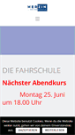 Mobile Screenshot of fahrschule-werzin.at